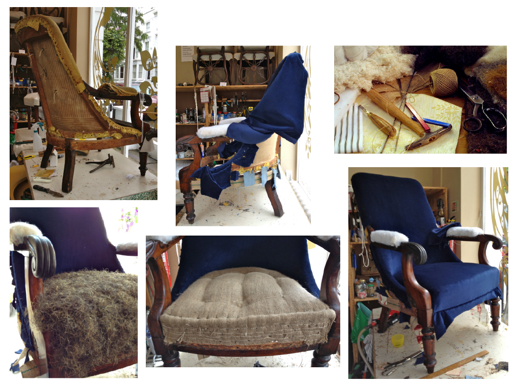 Chandler and Peacock upholstery curtains blinds Kensington 